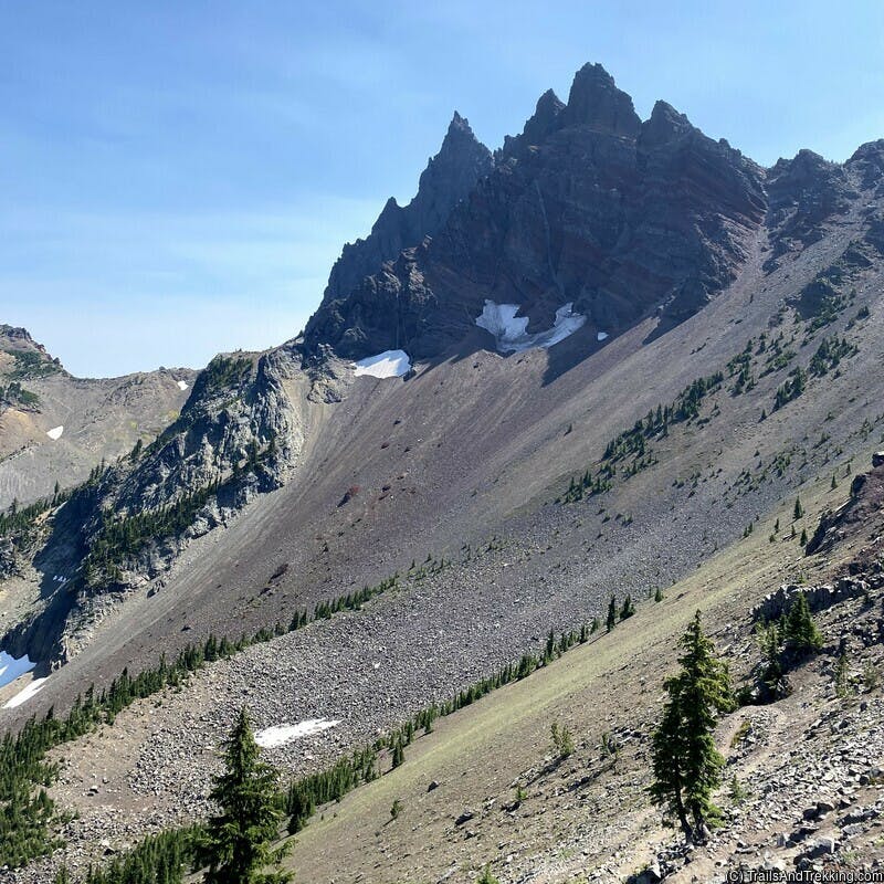 Share our pain on this grueling 35+ mile backpacking loop that we hiked in the intense heat of summer.